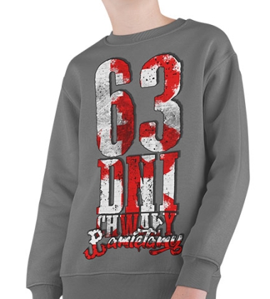 BLUZA DZIECIĘCA 63 DNI CHWAŁY PAMIĘTAMY